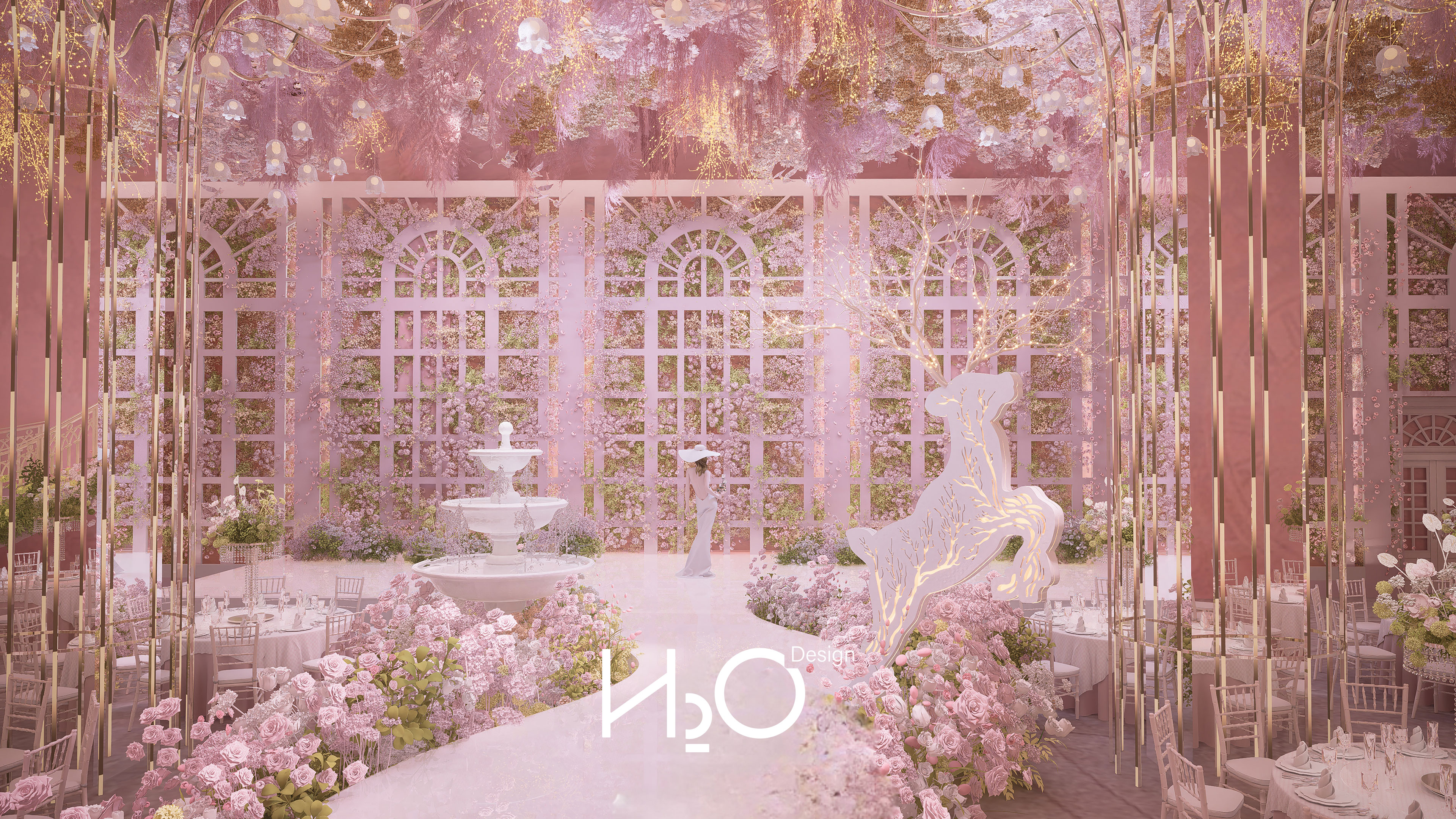 H2O 精灵花园宴会厅设计实景