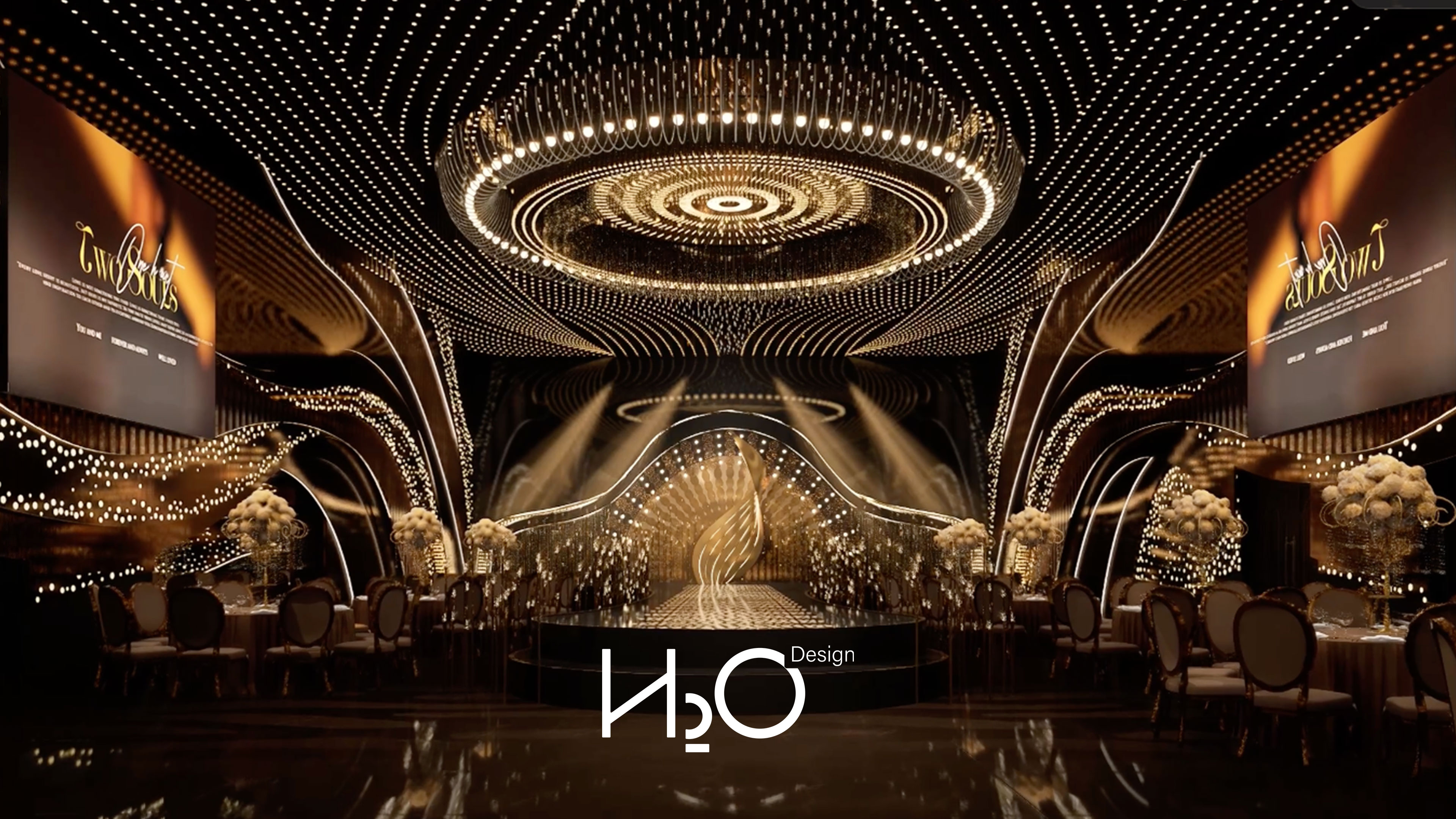 H2O 奥斯卡宴会厅设计实景